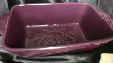 Load image into Gallery viewer, Savino Designs Aubergine Stoneware Baking Dish Set with Loaf Pan & Ramekins
