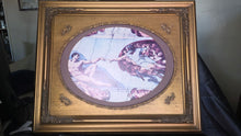 Charger l'image dans la galerie, Vintage Creation of Adam Framed Wall Art Michelangelo Sistine Chapel Gold Ornate Frame
