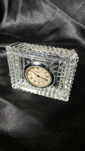 Load image into Gallery viewer, Waterford Crystal Desk Clock Cut Crystal Quartz Mantel Clock Japan