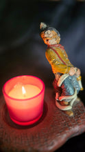 गैलरी व्यूवर में इमेज लोड करें, Vintage Humorous Firefighter Candle Holder with Included Glass Candle