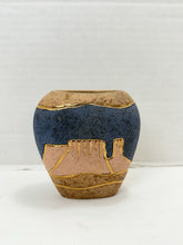 Load image into Gallery viewer, Vintage Southwestern Studio Art Pottery Vase Hand Painted Signed D Williams