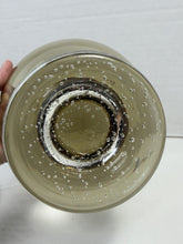 Charger l'image dans la galerie, Vintage MCM Avocado Green Art Glass Lidded Compote Bubble Pedestal Dish