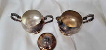 Load image into Gallery viewer, Vintage Oneida Silversmith Sugar and Creamer Set