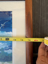 Charger l'image dans la galerie, Vintage Kilauea Lighthouse Artwork by Dawn Lundquist Signed Framed with COA