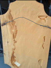 Load image into Gallery viewer, Vintage Wood Carved Ornate Gold Baroque Style Wall Mirror 24" x40
