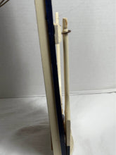 将图片加载到图库查看器,Nautical Boat Shaped Wall Mirror Coastal Beach House Wooden Decor with Oars