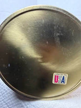 Load image into Gallery viewer, Vintage Georges Briard Style Red Vinyl Brass Ice Bucket Mid Century Modern Barware USA