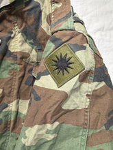 将图片加载到图库查看器,Vintage US Military M65 Cold Weather Field Jacket Woodland Camo Propper 2XL