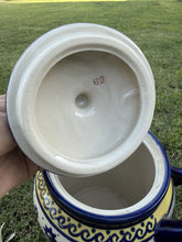 Cargar imagen en el visor de la galería, Authentic Boleslawiec Polish Pottery Fermenting Crock Lid Handles COA Poland