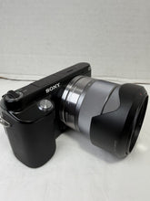Load image into Gallery viewer, Sony Alpha NEX-F3 16.1MP Mirrorless Camera 18-55mm OSS Lens E-Mount Black