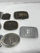 Load image into Gallery viewer, Vintage Belt Buckle Collection Hall Mach Cal St Championships Federal Lot of 7