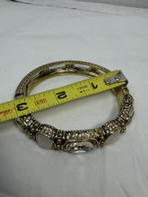 Charger l'image dans la galerie, Heidi Daus Grand Slam Golden Shadow Crystal Deco Bracelet Size Large #9