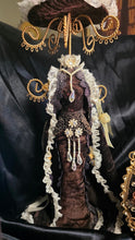 Load image into Gallery viewer, Vintage Victorian Style Dress Form Jewelry Holder & Matching Vanity Frame Set