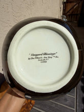 Charger l'image dans la galerie, Vintage Lisa White Porcelain Pitcher Vineyard Blessings Grape Pattern 10 Inch