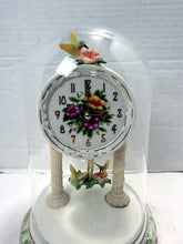 गैलरी व्यूवर में इमेज लोड करें, Avon Exclusive 2002 Weighted Tabletop Hummingbird Anniversary Clock