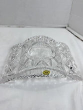 Load image into Gallery viewer, Vintage 24% Lead Crystal Mantel Clock Replacement Base Housing Taiwan