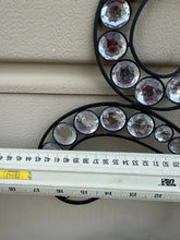 Cargar imagen en el visor de la galería, Large Wrought Iron Fleur-de-Lis Wall Art Set - close-up detail