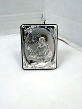 गैलरी व्यूवर में इमेज लोड करें, Vintage Creazione Artistica Saint Francis of Assisi Silver Icon Italy