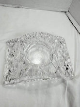 Load image into Gallery viewer, Vintage 24% Lead Crystal Mantel Clock Replacement Base Housing Taiwan