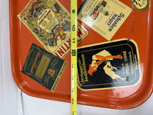 Load image into Gallery viewer, Vintage German Orange Serving Tray - close-up detail