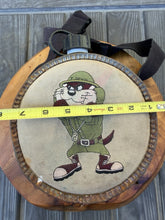 Load image into Gallery viewer, Vintage 1994 Warner Bros Looney Tunes Taz Civil Defense Canteen Tasmanian Devil