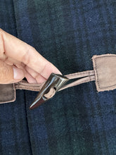 Load image into Gallery viewer, Vintage Lauren Ralph Lauren Tartan Plaid Wool Toggle Duffle Coat Size 38R