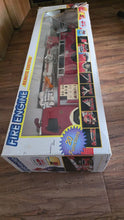 将图片加载到图库查看器,Vintage Remote Control Fire Engine Truck w/ Sound & Rescue Boom - Untested