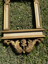 Load image into Gallery viewer, Vintage Syroco Gold Gilt Ornate Pier Mirror Picture Frames 5x7 MCM Pair