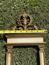Load image into Gallery viewer, Vintage Syroco Gold Gilt Ornate Pier Mirror Picture Frames 5x7 MCM Pair