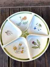 将图片加载到图库查看器,Vintage Buchan Portobello Scotland Thistleware 5 Part Divided Relish Dish