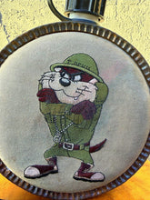 Load image into Gallery viewer, Vintage 1994 Warner Bros Looney Tunes Taz Civil Defense Canteen Tasmanian Devil