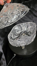 Load image into Gallery viewer, Hand-Cut Lead Crystal Candy Dish with Lid in Sparkling Form