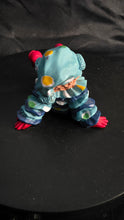 Load image into Gallery viewer, Vintage Resin Clown Figurine – Hand-Painted Blue Ruffled Suit with Red Shoes