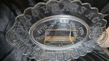 Load image into Gallery viewer, Vintage 1976 Bicentennial Liberty Bell Glass Platter – Commemorative “1776–1976 Declaration of Independence” Collector Serving Tray