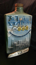 将图片加载到图库查看器,Vintage 1968 Jim Beam “Reno 100 Years” Regal China Decanter – Centennial Commemorative Whiskey Bottle | “Biggest Little City” Collector’s Edition