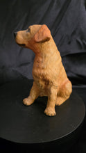 Load image into Gallery viewer, Vintage Golden Retriever Dog Figurine – Hand-Painted Resin Sculpture – Loyal Companion Collectible