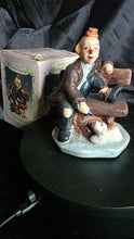 Load image into Gallery viewer, Michelangelo Collection “Tramp Clown with Dog” Figurine – Number 11700 Vintage Collectible