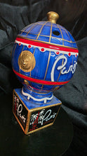 Load image into Gallery viewer, Vintage Paris Las Vegas Hotel Hot Air Balloon Souvenir Ceramic Collectible Drink Cup with Lid by Progressive Specialty Glass Co.