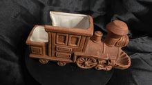 Load image into Gallery viewer, Vintage Ceramic Train Planter Figurine – Made in Japan Mid-Century Pottery Collectible