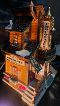 Load image into Gallery viewer, Lemax “Lucy’s Chocolate Shop” Lighted Christmas Village Building – Illuminated Porcelain Holiday Collectible