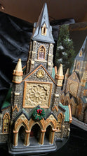 Load image into Gallery viewer, Heartland Valley Village – Illuminated Porcelain Cathedral Church | Hand-Painted Holiday Collectible