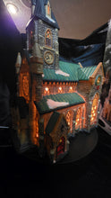 Load image into Gallery viewer, Heartland Valley Village – Illuminated Porcelain Cathedral Church | Hand-Painted Holiday Collectible