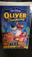 Load image into Gallery viewer, Oliver & Company VHS (1996) Vintage – Walt Disney Masterpiece Collection & Classic Animated Musical