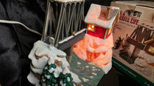 Load image into Gallery viewer, Enesco “It’s a Wonderful Life” Illuminated Village – The Bedford Falls Bridge w/ Box & Certificate