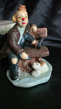 Load image into Gallery viewer, Michelangelo Collection “Tramp Clown with Dog” Figurine – Number 11700 Vintage Collectible