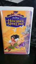 Load image into Gallery viewer, The Hunchback of Notre Dame VHS Tape - Vintage Walt Disney's Masterpiece Collection (1996)