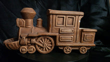 Load image into Gallery viewer, Vintage Ceramic Train Planter Figurine – Made in Japan Mid-Century Pottery Collectible