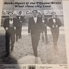 Load image into Gallery viewer, Herb Alpert & The Tijuana Brass What Now My Love