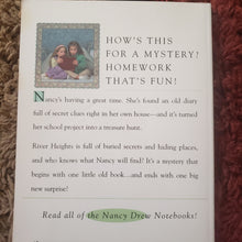 Load image into Gallery viewer, Nancy Drew Notebooks #24 The Hidden Treasures