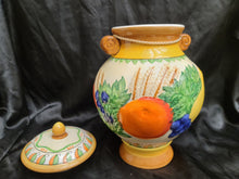 Charger l'image dans la galerie, Ceramic Biscotti Jar Handmade For Nonnis Good condition, no cracks or chips Size 12" tall